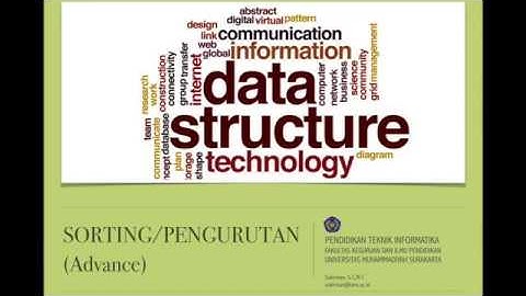 Algoritma Pengurutan (Sorting): Merge sort, Quick sort, & Heap sort
