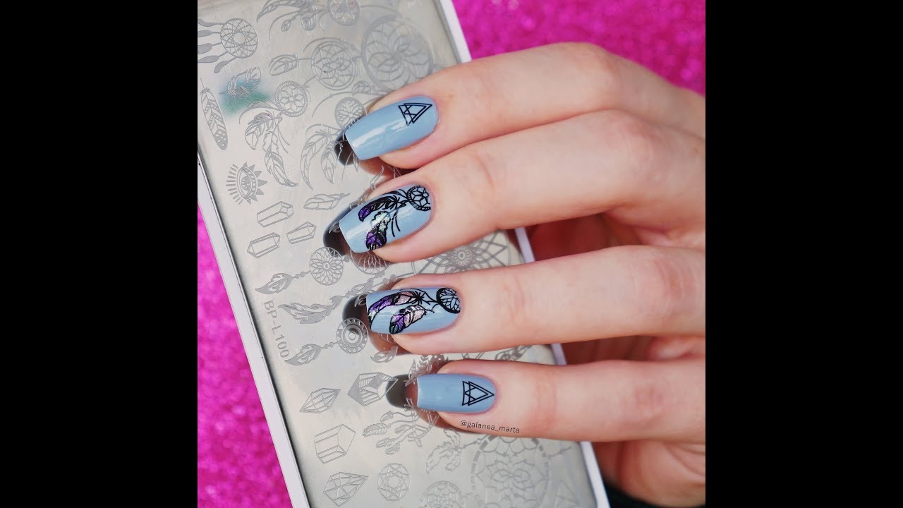 Dream catcher stamping plate from Born Pretty Store