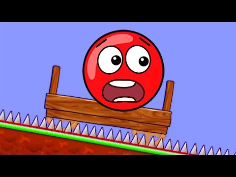 Видео: Новый КРАСНЫЙ ШАР 1. 7-10 УРОВНИ. Мультик ИГРА New Red Ball 1