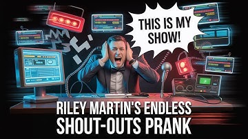 Riley Martin Prank Call Makes Host RAGE QUIT His Own Show