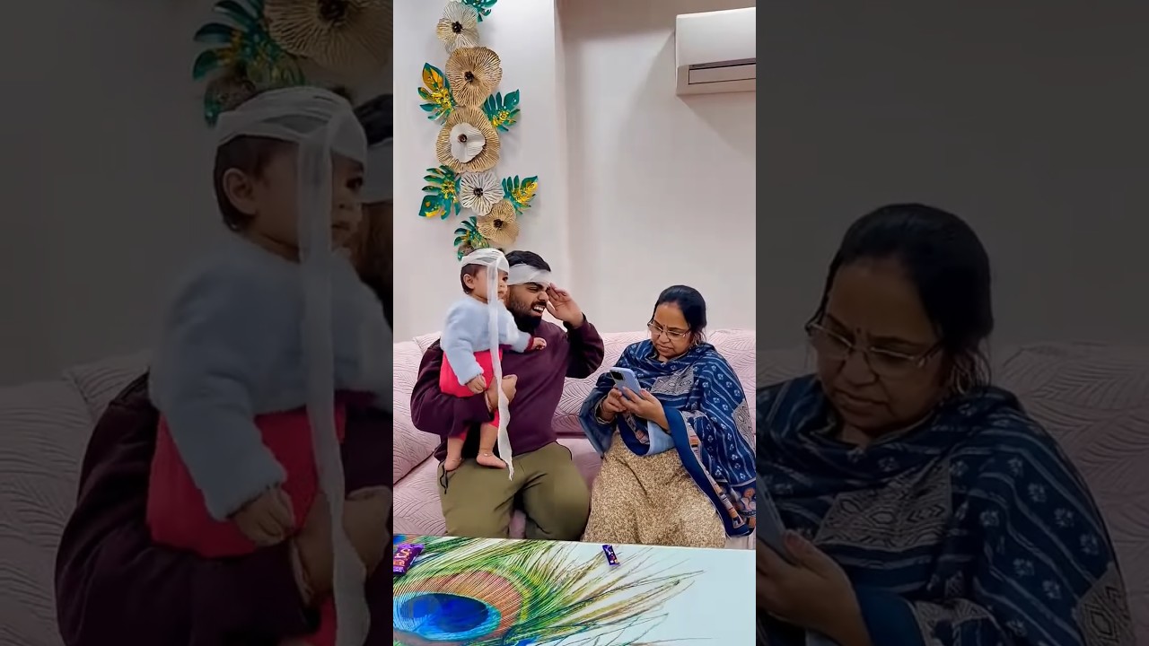 Gaurav or jeevu k chot lag gayi #gauravaroravl🤣😭