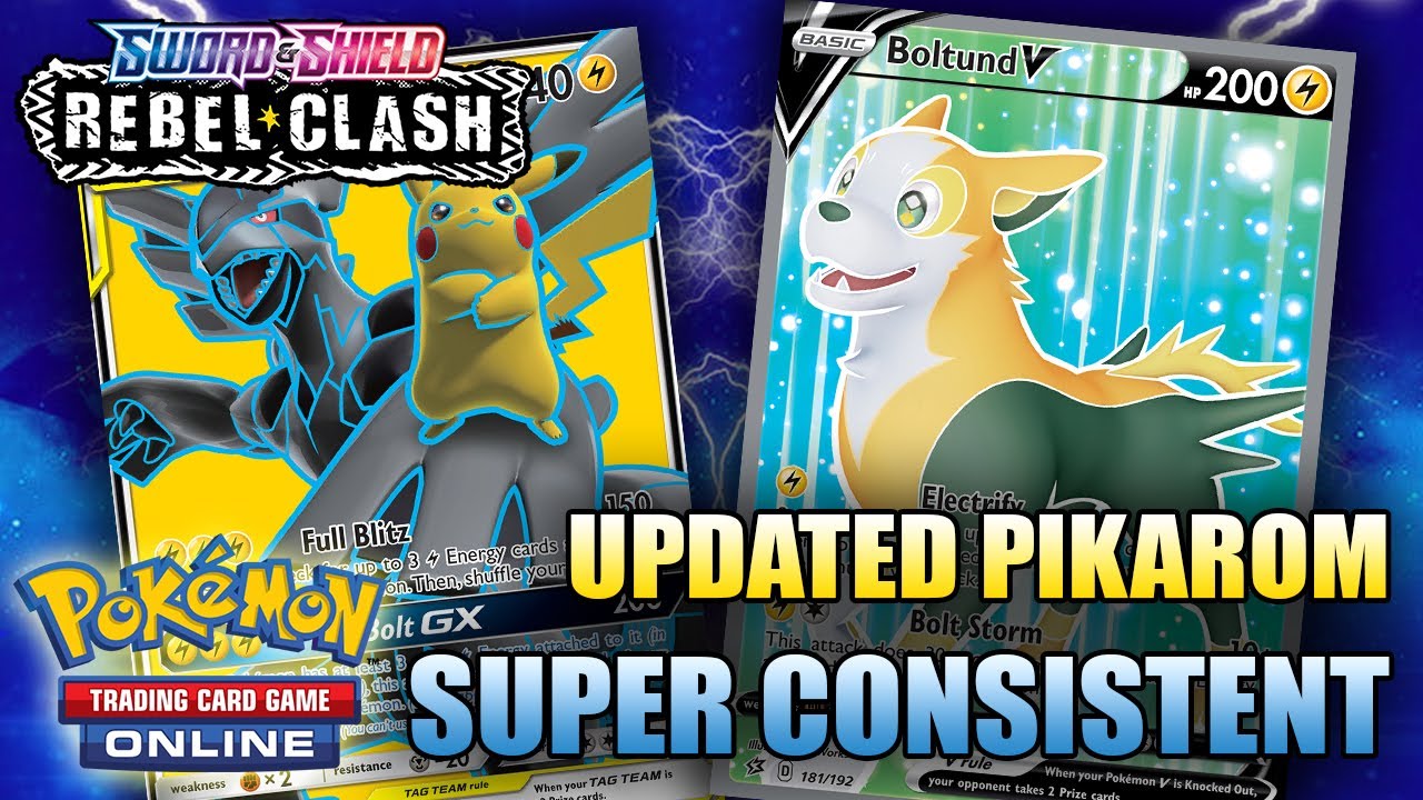 PIKAROM IS BETTER THAN DRAGAPULT V MAX!? Rebel Clash Deck Update (Pokemon TCG)