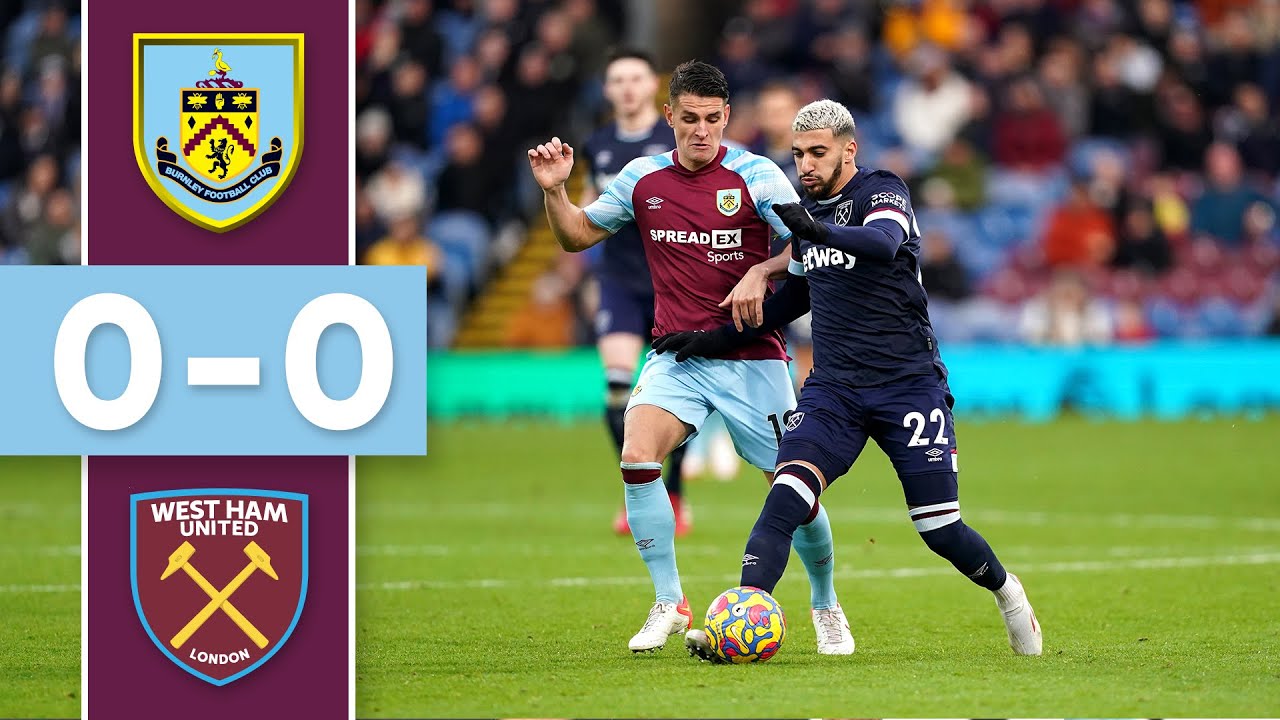 Burnley vs west ham