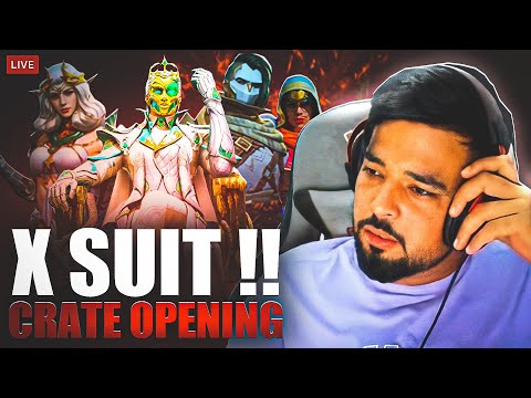 LIVE  X-Suit Crate Opening 2 X-Suit GiveAway FM Radio Gaming
