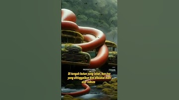 AI Nature Exploration l Travel Discovered l Python vs Bus #shorts #python #bus #short #amazing #wow