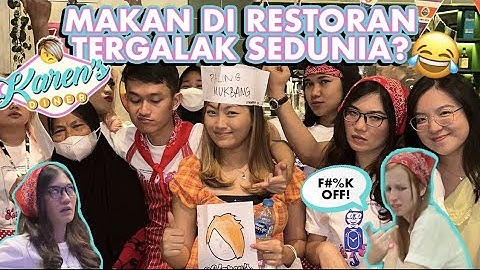 TRY KAREN'S DINER INDONESIA!!! THE MOST AWESOME RESTAURANT IN THE WORLD