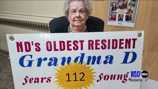 North Dakota's oldest resident celebrates her 112th birthday