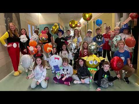 Mr. Husson's HR Balloons Over Broadway 2023 Howe Manning School, Middleton, MA.