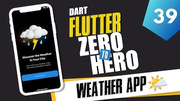 Flutter Weather App Tutorial🌤️ PART 5 | Learn About APIs, Networking and Asynchronous Programming