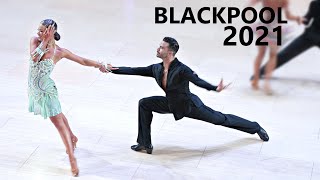 Tal Livshitz & Ilana Keselman (USA)  - Blackpool 2021 - Amateur Latin | R3 Rumba