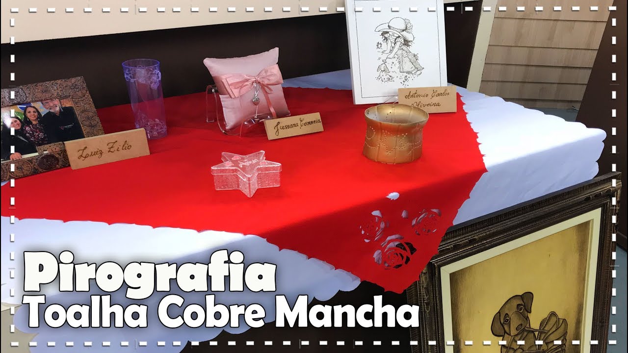 TOALHA COBRE MANCHA com Alessandra Palante - Programa Arte Brasil - 08/01/2018