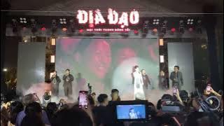 Nhạc phim OST Địa đạo vang lên đầy hùng dũng tại Họp báo ra mắt