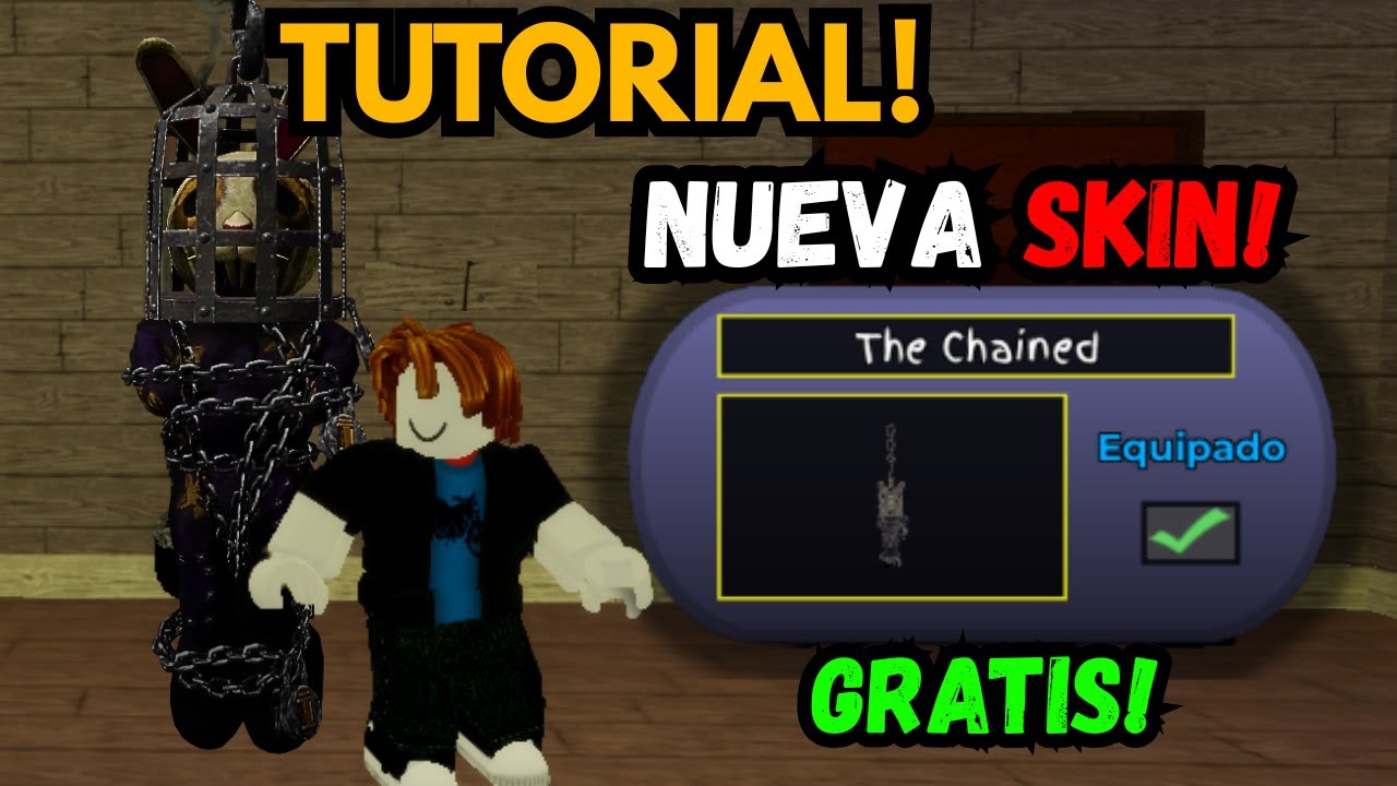 COMO CONSEGUIR LA NUEVA SKIN DE PIGGY! (THE CHAINED) | Roblox PIGGY 🐷 ...