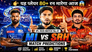 MI vs SRH Dream11 Prediction Today | Best Team | Captain & Vice Captain Tips 2026 screenshot 3