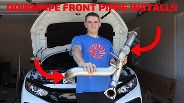 10th Gen Civic Si Downpipe/Front Pipe Install **PRL Motorsports**