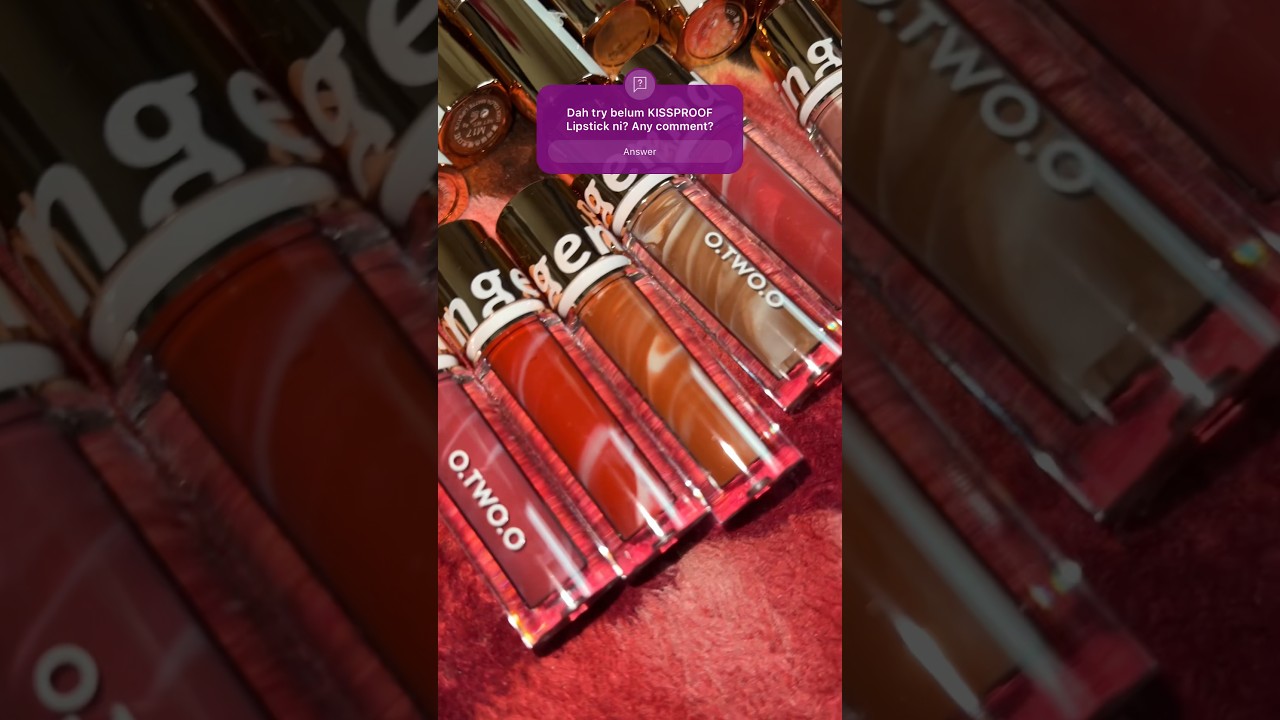 Kissproof lipstick 🧐 