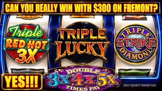 Making profit on slots with a $300 budget in Downtown Las Vegas! screenshot 5