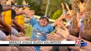 Be a buddy! Albertville's Miracle League needs you on the field
