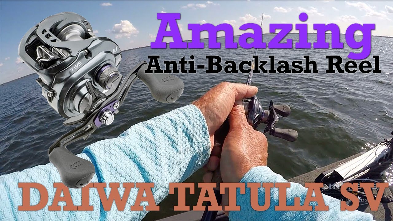 anti backlash baitcast combo Amazing Anti-Backlash Baitcasting Reel — Daiwa Tatula SV-TW