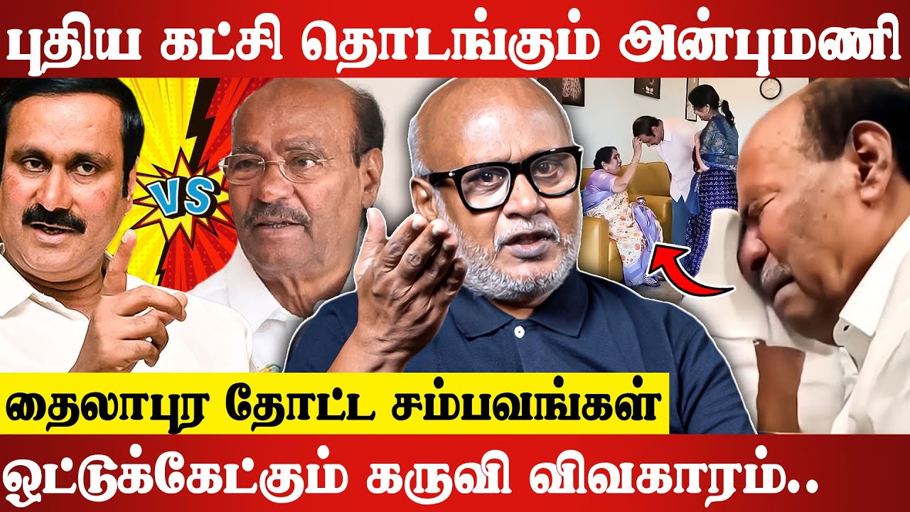 பாமகவுக்கு கொள்ளிவைத்த அப்பா மகன்.. கட்சியே போய்டுச்சு.. Journalist Mani Latest Interview | PMK...
