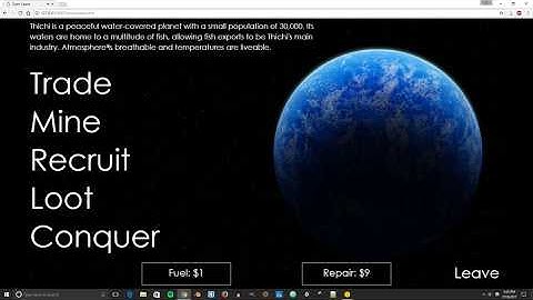 Open Space HTML5 Phaser 2.8.2 Game Test Demo #1