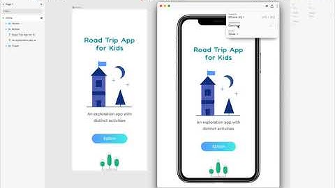 Preview your prototype in InVision Studio - select device skins