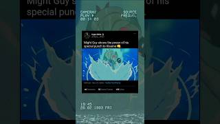 Might Guy Vs Kisame Hoshigaki