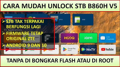 UNLOCK STB B860H V5 TANPA BONGKAR FLASH ROOT PALING GAMPANG