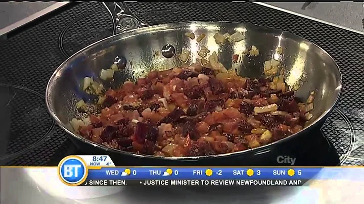 Cactus Club's Rob Feenie in the BT kitchen.