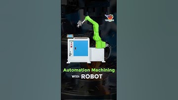 Automatio Machining With ROBOT || RealTech Pvt. Ltd.CNC