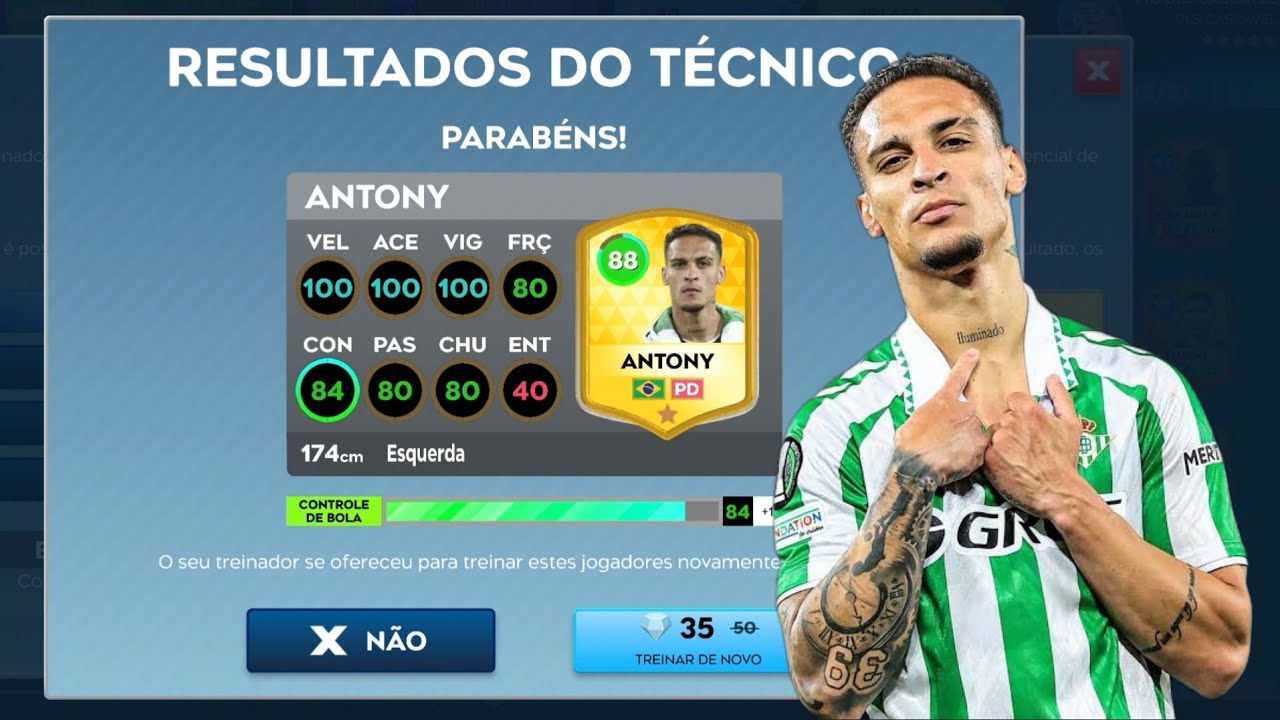 DLS 26 | UPANDO O NOVO  ANTONY  LENDARIO NO DLS 26 ( FICOU SINISTRO ) ❤️❤️🇧🇷🇧🇷