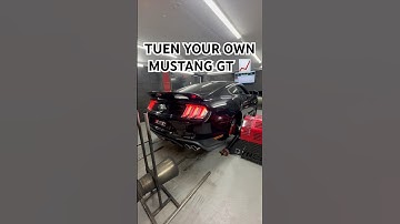 Tune your own Mustang GT by using the HP Tuners RTD 📱📈#s550mustang #tuning #modifiedcars #custom