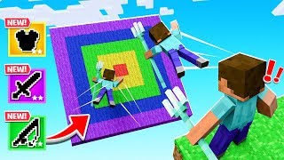 Use Your TRIDENT As DARTS For LOOT! (Minecraft)