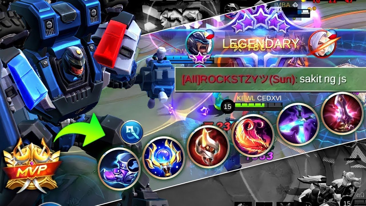 Johnson Best Build in 2023 Top Global Johnson Mobile Legends YouTube