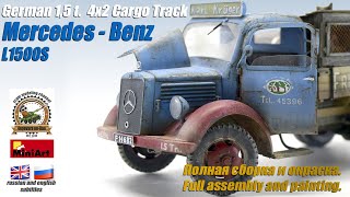 Mercedes-Benz L1500S german 1,5t. 4x2 cargo track