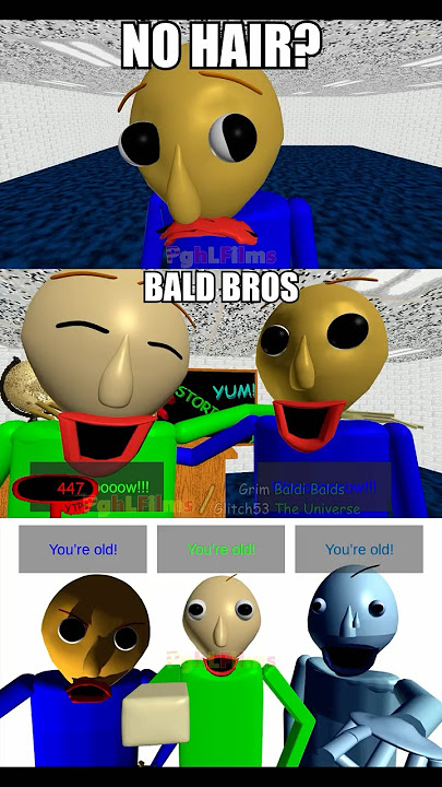 The Baldi Roasts Trilogy?? #baldisbasics #baldi #pghlfilms