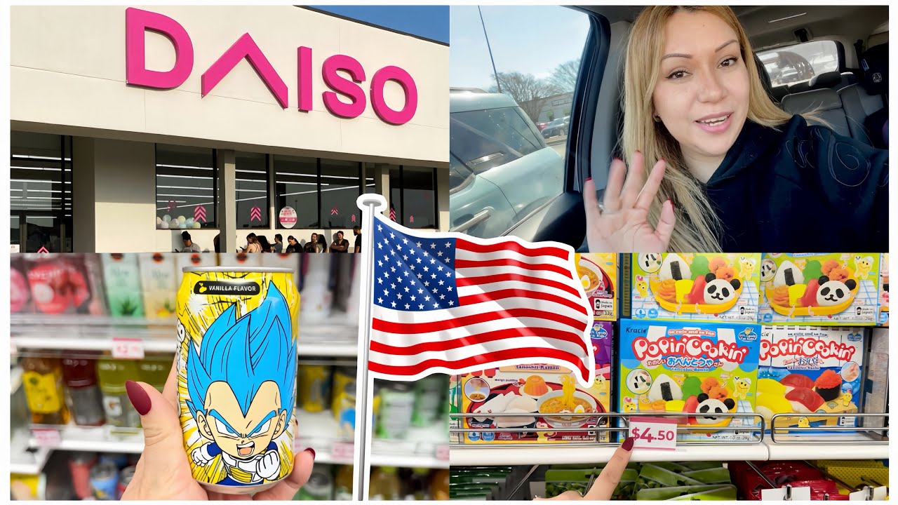 LOJA DAISO GIGANTE NOS EUA - ESSA LOJA É UM SONHO 😍 FAZENDO COMPRAS NA DAISO DOS EUA 🇺🇸 