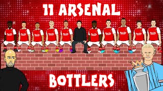 ARSENAL BOTTLE THE PREMIER LEAGUE!