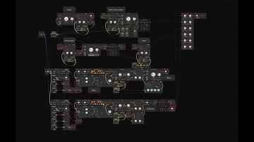 Drums, bass and kalimba - generative music made in Bitwig