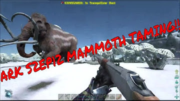 ARK Survival Evolved Gameplay: S2EP12 Mammoth Taming!