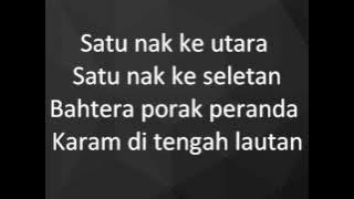 Dikir Temasek - Satu Bahtera Dua Nakhoda lyrics