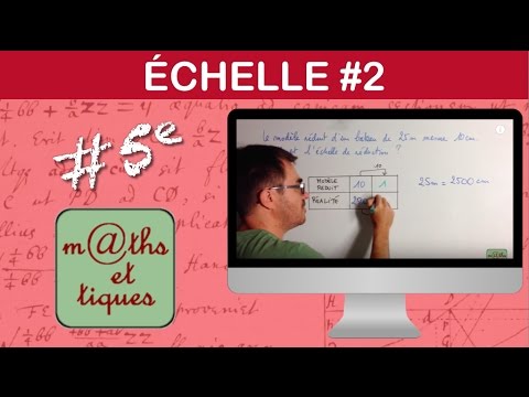 Vidéo: Comment Trouver L'échelle