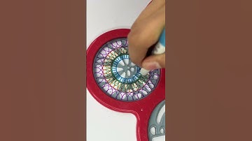 A Perfectly Timed Spiral Explosion: Hypnotic Patterns in Motion #asmr #art #spirograph #shorts #2025
