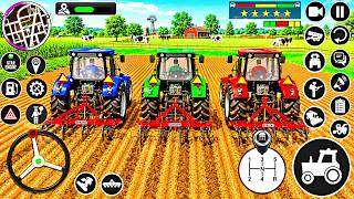 Village Tractor Farming Driving Simulator 3D - New Tractor Games - Android Gameplay screenshot 1