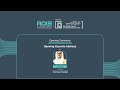 Opening Keynote Address ADIS 2025 Opening Keynote Address ADIS 2025