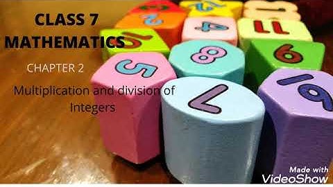 class 7 Mathematics Chapter 2 Multiplication and division of Integers practice set 8 & 9 ssc board