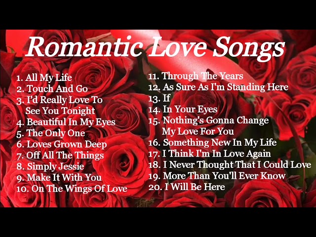 ROMANTIC LOVE SONGS | COMPILATION | NON STOP MUSIC | LOVE SONGS 70s, 80s & 90s class=