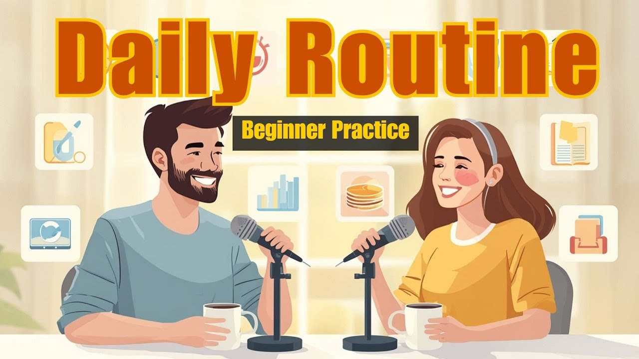 Talk About Your Day in English! | Beginner Practice A1-A2 | Talk About Daily Routine in English
