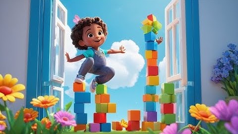 Building Block Boogie | Energetic Building Blocks Song for Kids | Fun Toddler Dance Rhyme