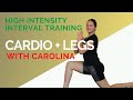 #pureyogatv Yoga HIIT Fusion | Cardio and Legs with Carolina